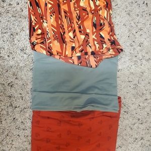 Lularoe Leggings size TC lot of 3